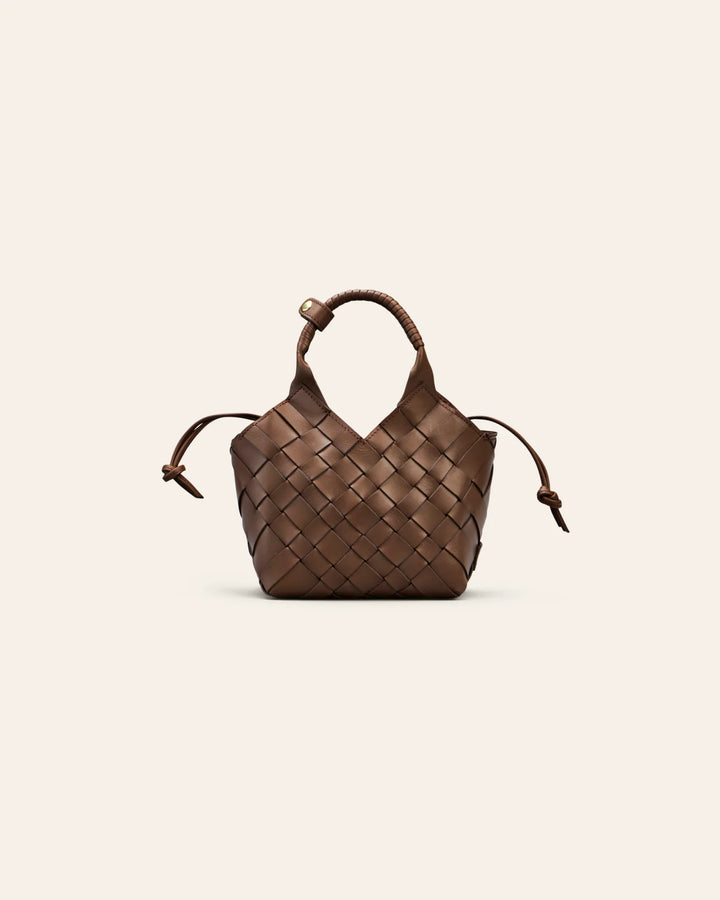 Misu Leather Bag Mini, Toffee