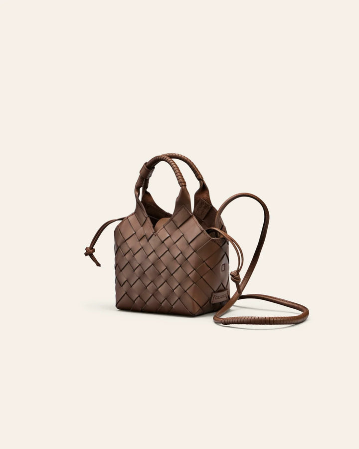 Misu Leather Bag Mini, Toffee