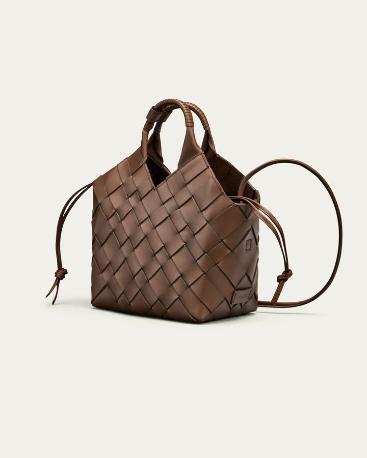Misu Leather Bag Medium, Toffee