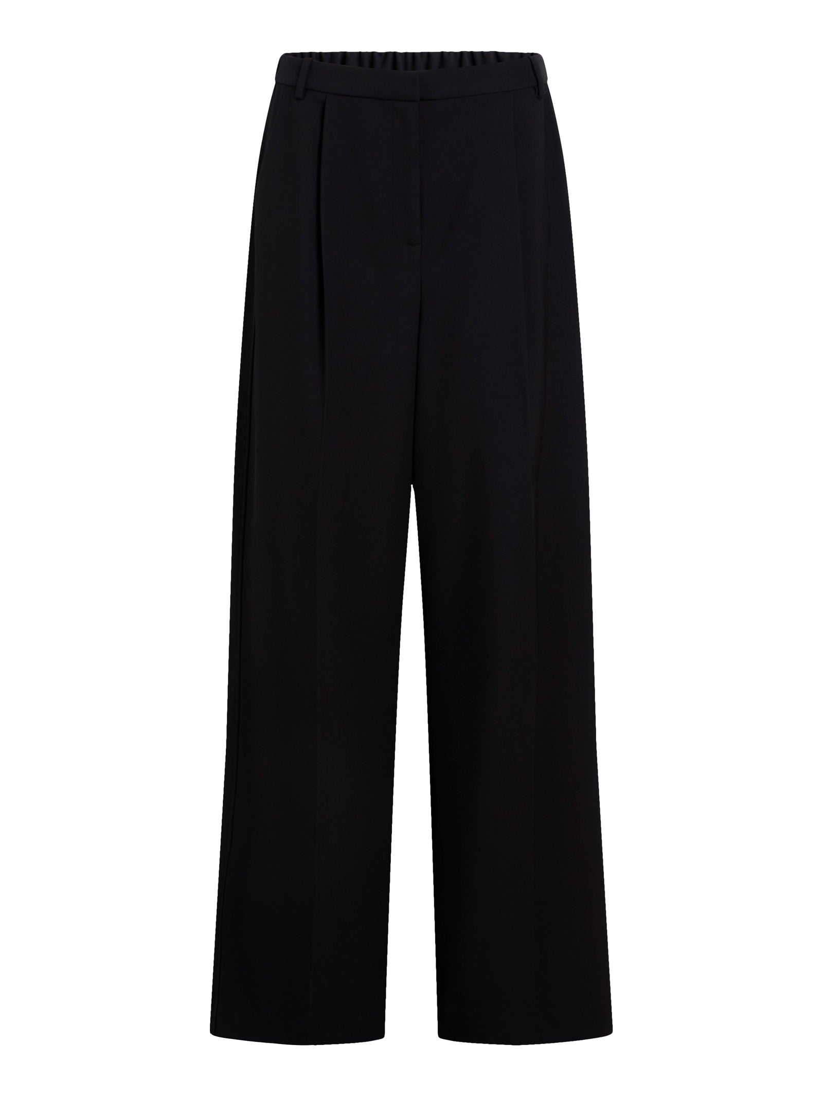 CK Travel Wide Leg Trousers, Black