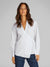 CK Soft Cotton Wrap Blouse