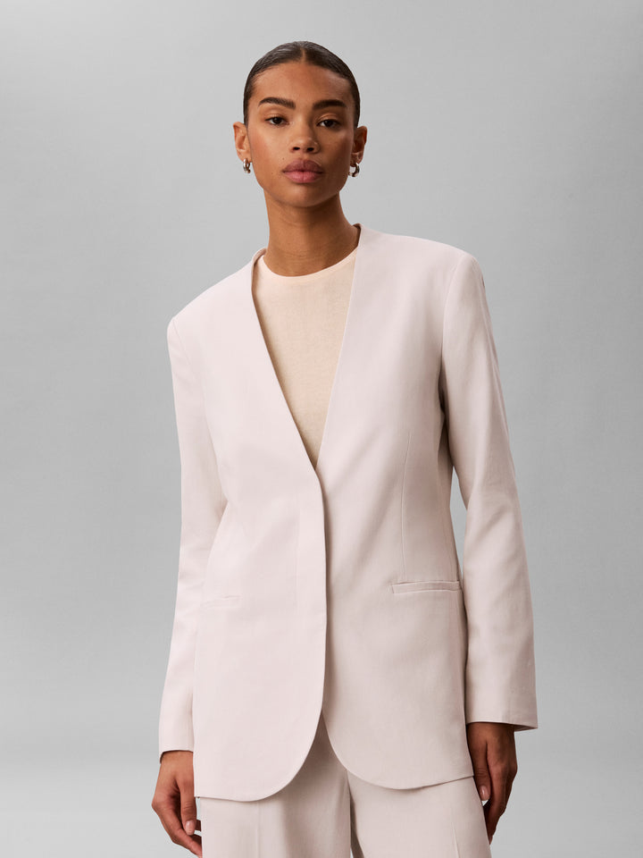 Ck Linen Blend Blazer