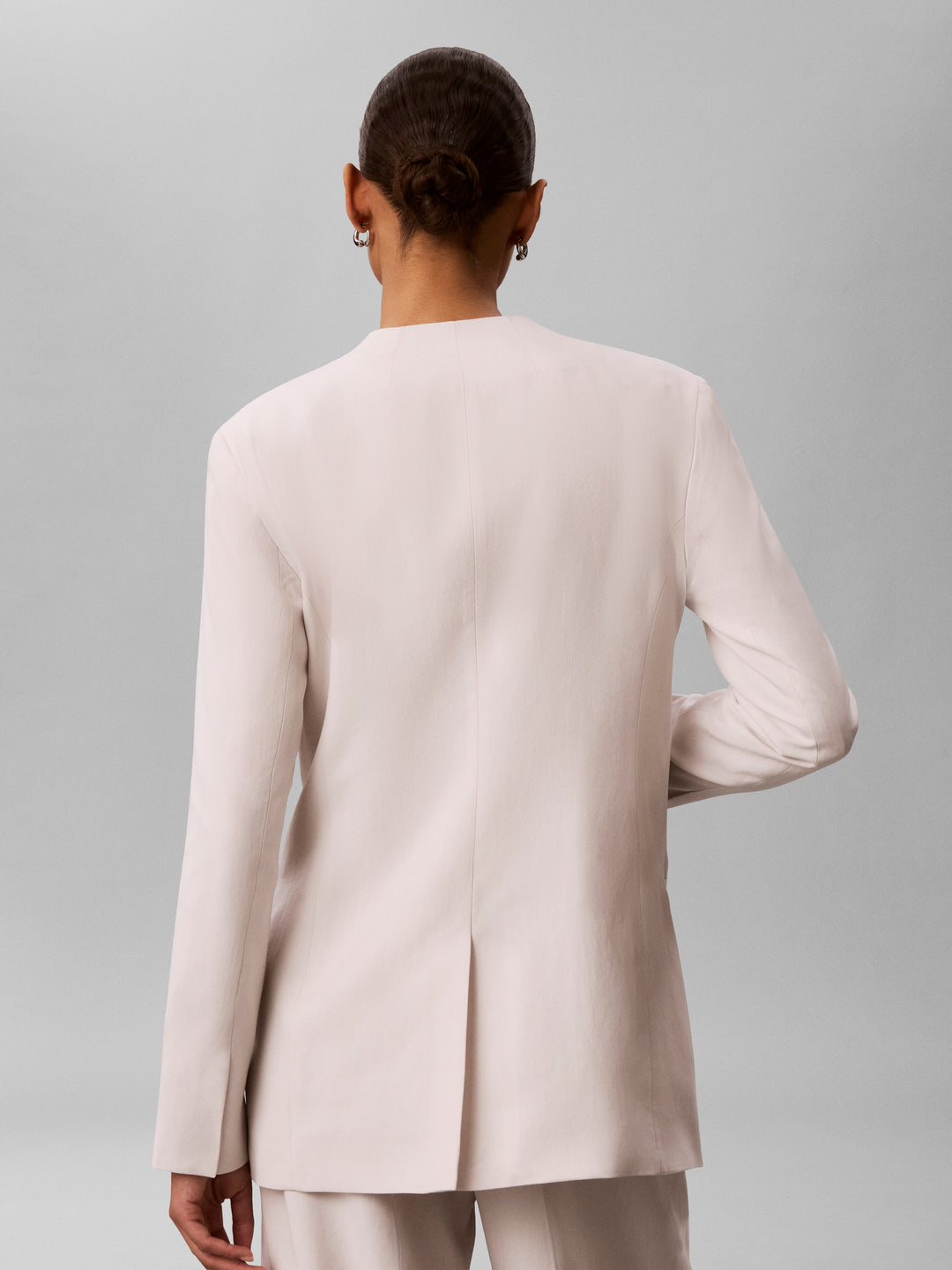 Ck Linen Blend Blazer