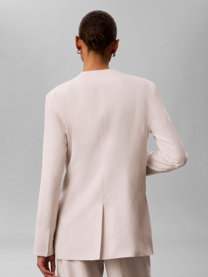 Ck Linen Blend Blazer