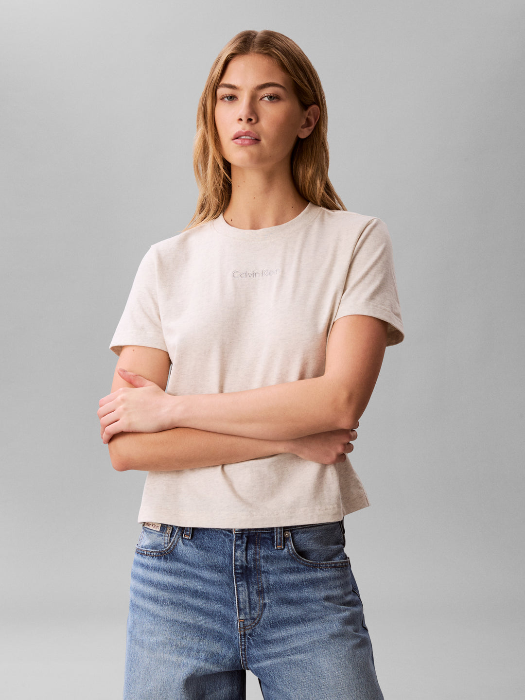 CK Logo Jersey T-Shirt