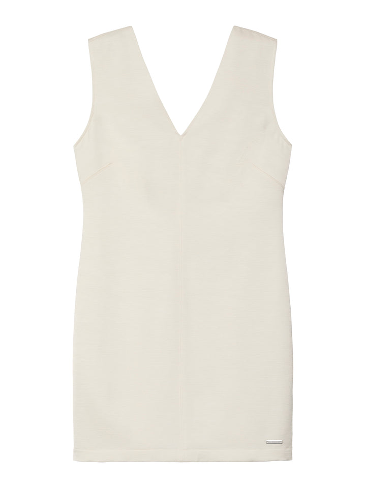 CK Textured Mini Dress, Tofu