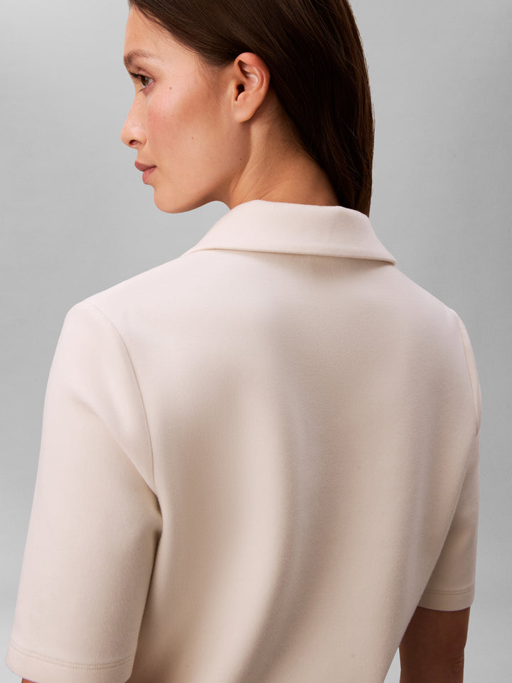 CK Spacer Halfzip Polo, Tofu