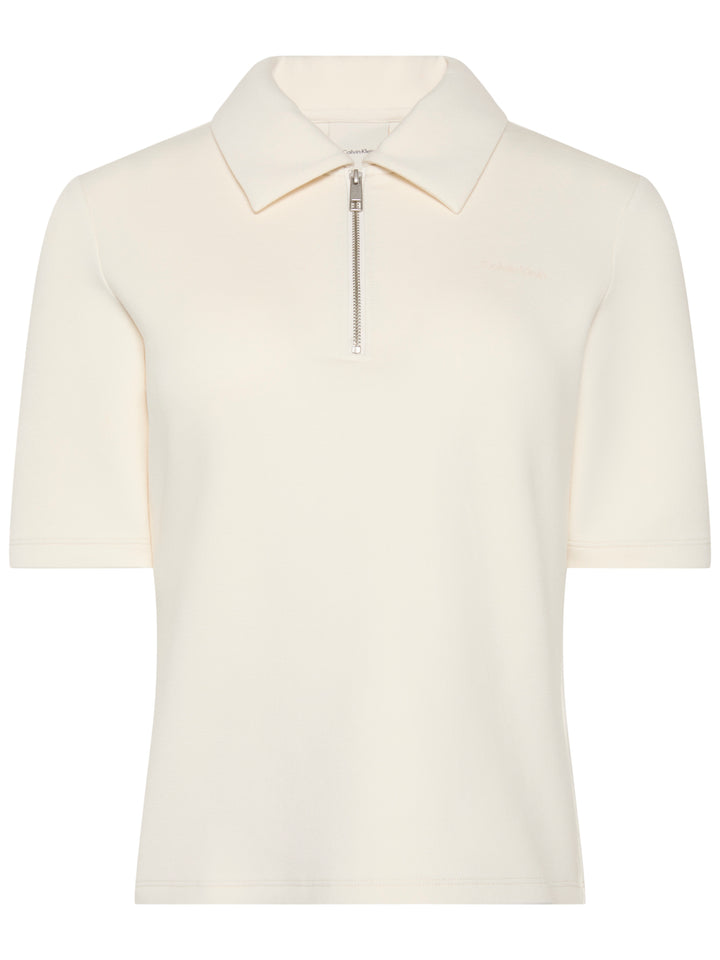 CK Spacer Halfzip Polo, Tofu