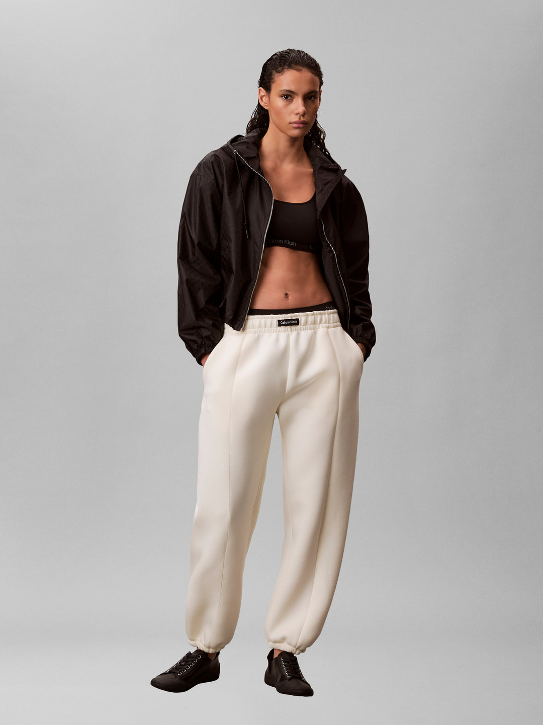 CK Relaxed Scuba Joggers, Ivory