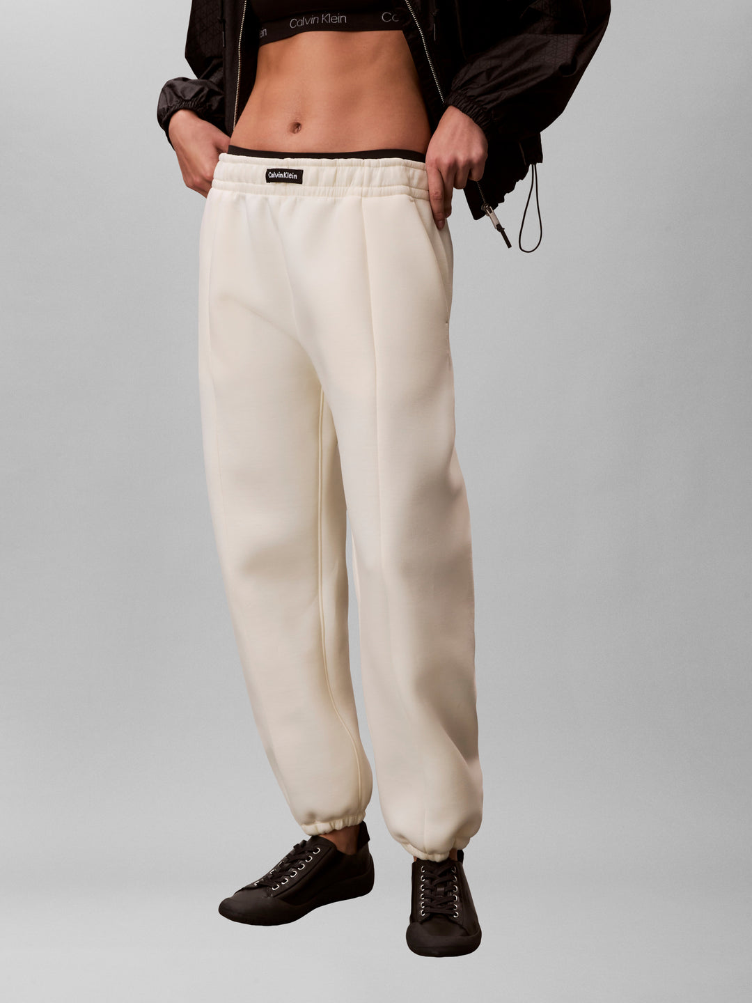 CK Relaxed Scuba Joggers, Ivory
