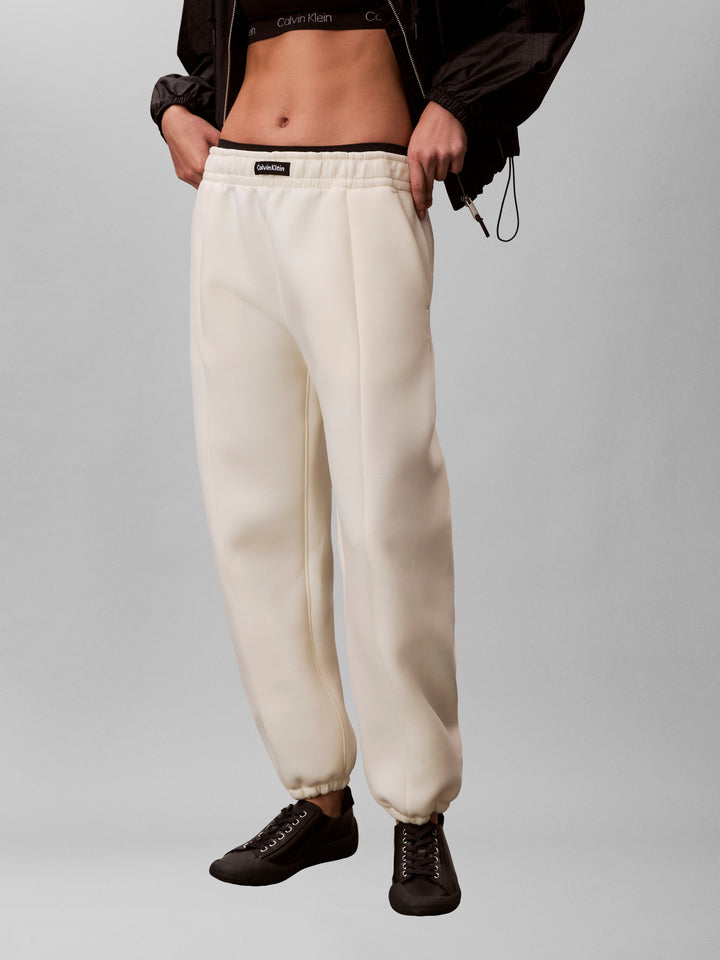 CK Relaxed Scuba Joggers, Ivory
