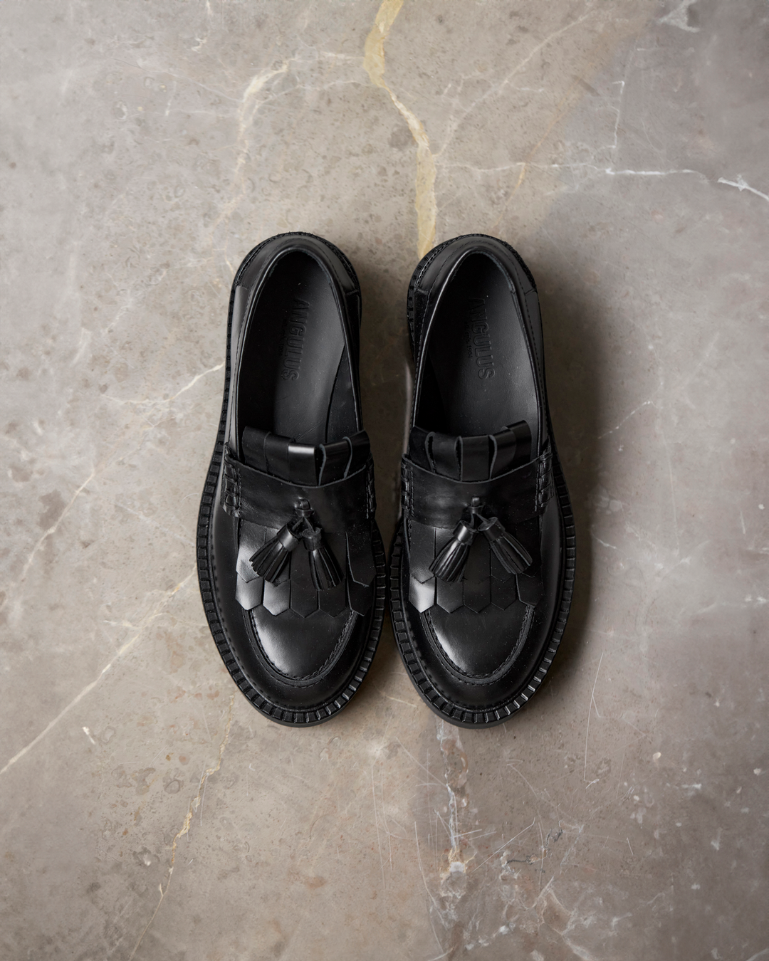 Chunky Penny Tassel loafer - Black