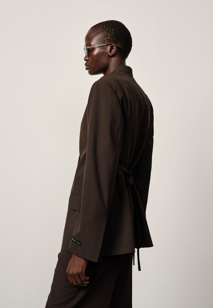 Clarissa Regular Blazer - Coffee Brown