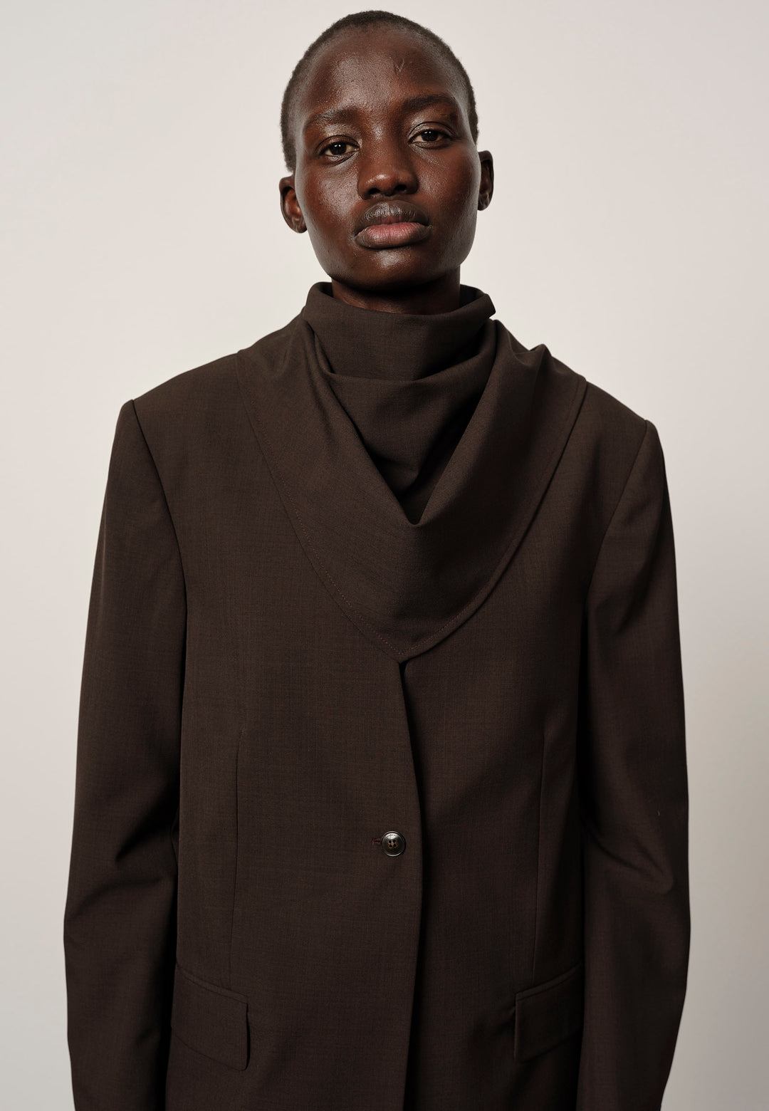 Clarissa Regular Blazer - Coffee Brown