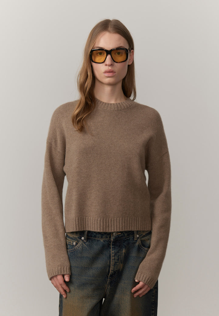 Constantine Cashmere Sweater - Croissant