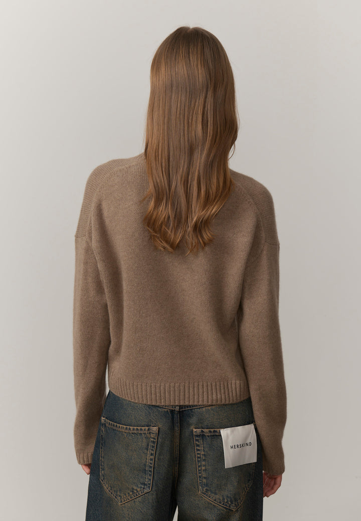 Constantine Cashmere Sweater - Croissant