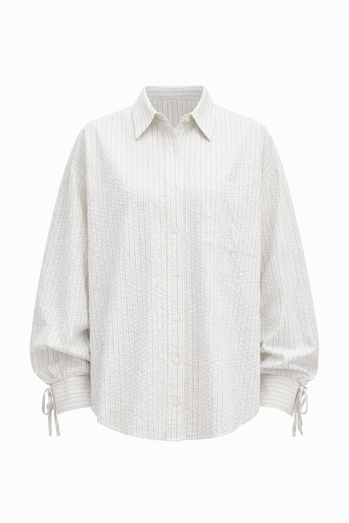 Hanni Shirt, Blue stripe
