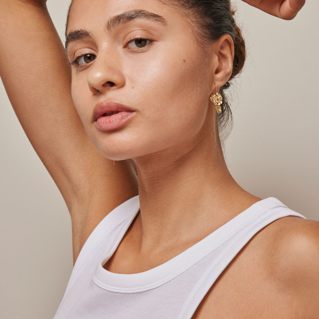 Earring Kim, Gold