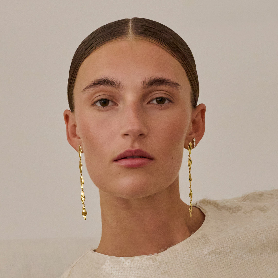 Earring India, Gold