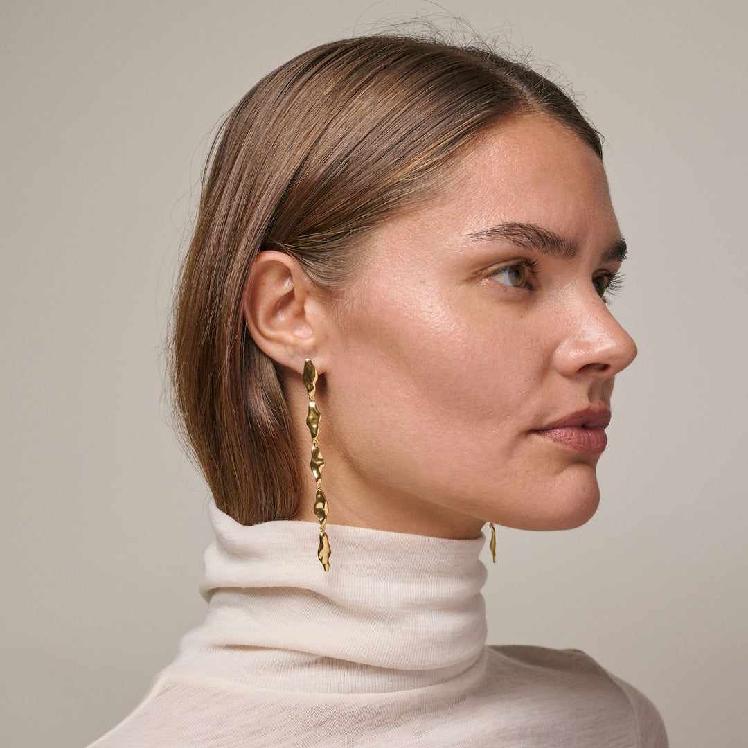 Earring India, Gold