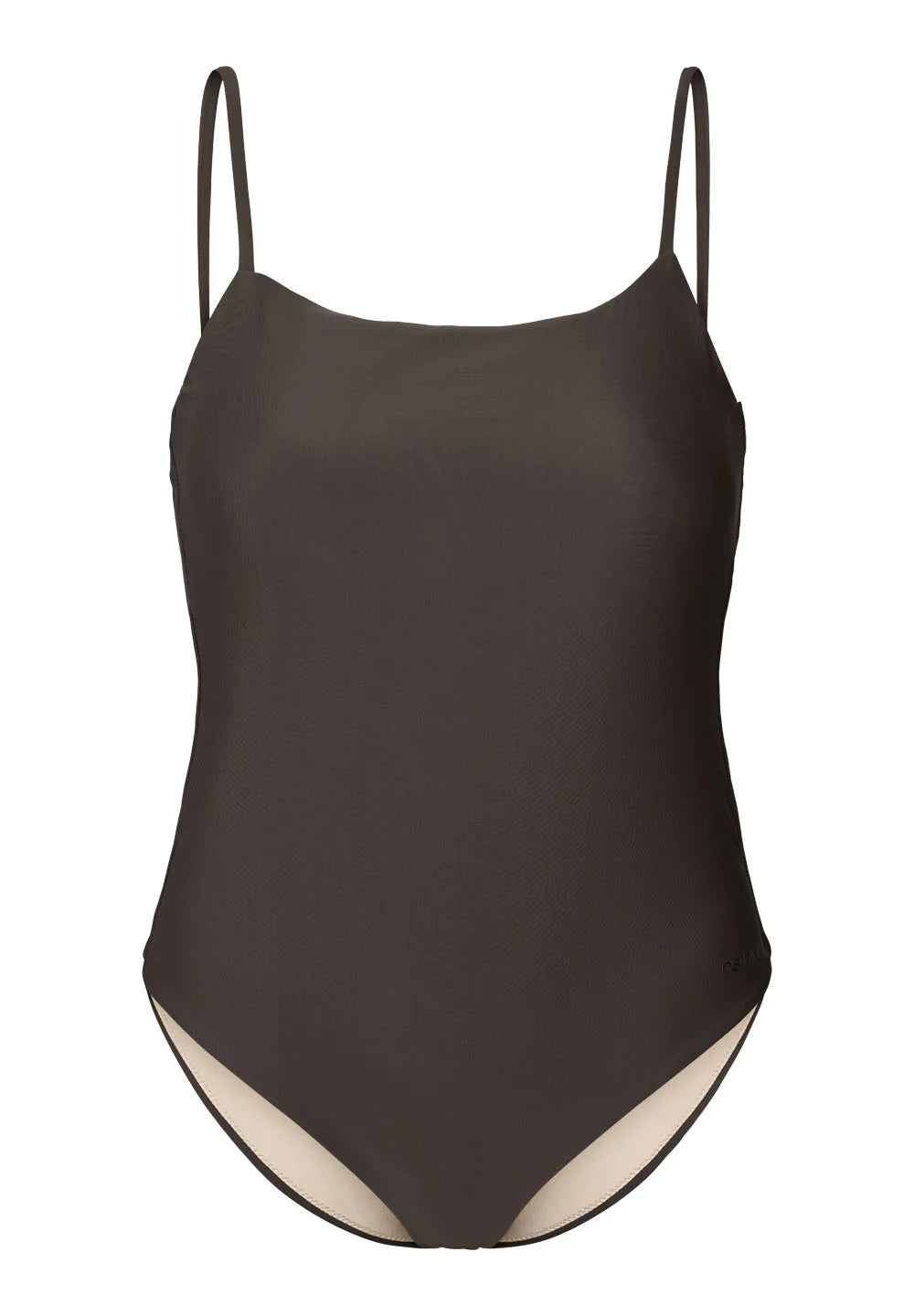 Swimsuit Bandeau Bay, Almost Black
