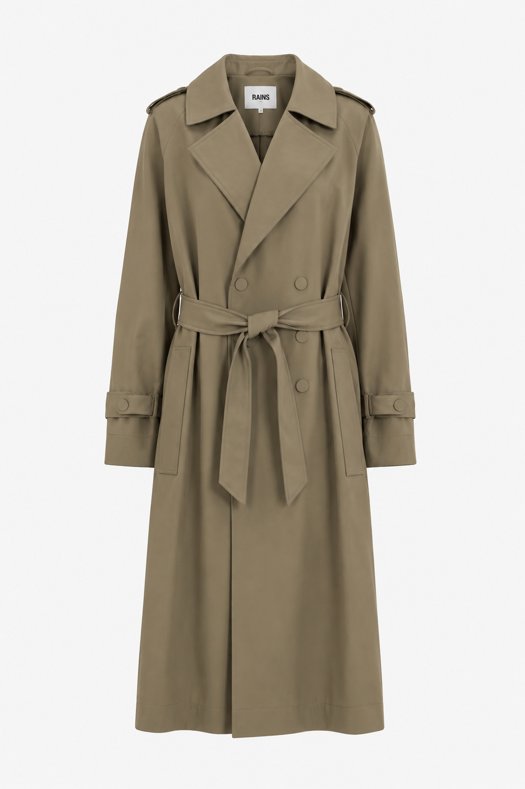 Rains Trench Coat, Fawn