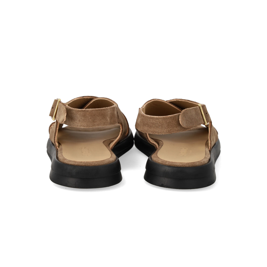 Cross Sandal Suede, Desert