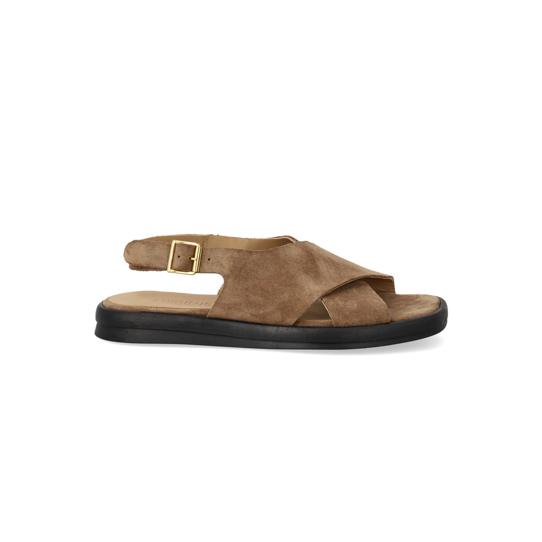 Cross Sandal Suede, Desert