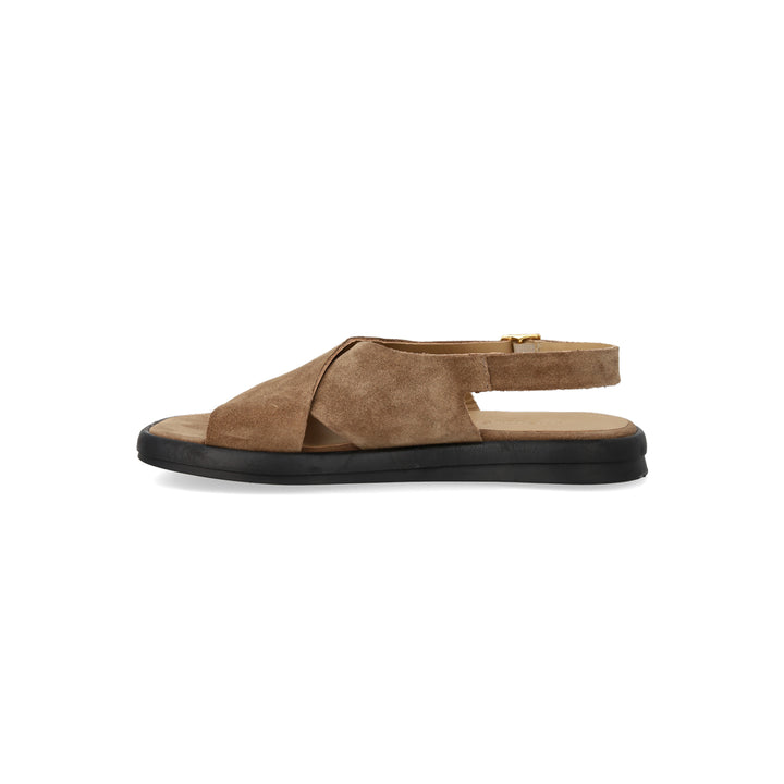 Cross Sandal Suede, Desert