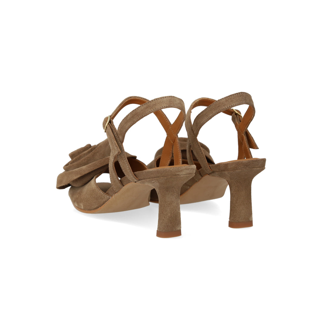 Rose Heeled Sandal, Dessert
