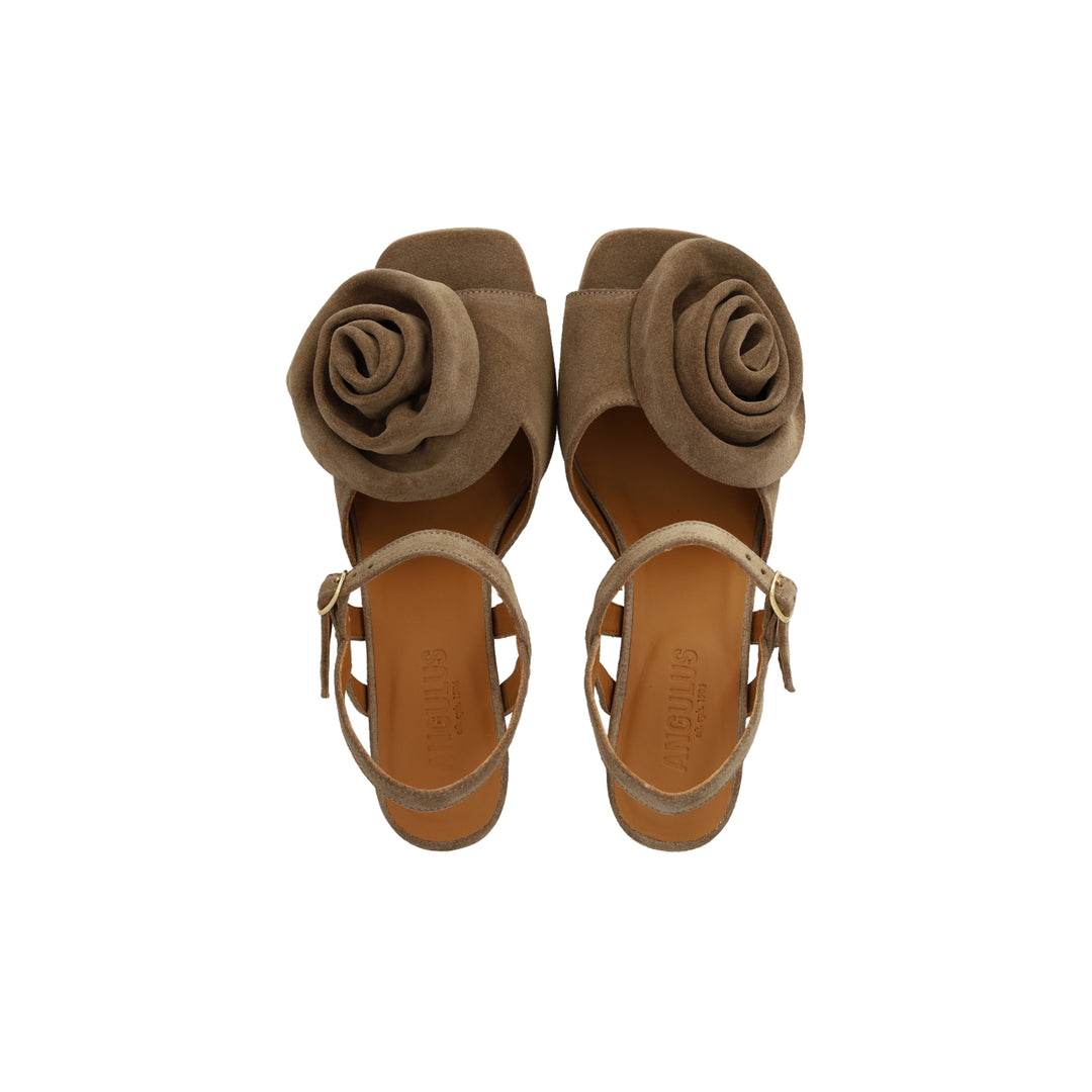 Rose Heeled Sandal, Dessert
