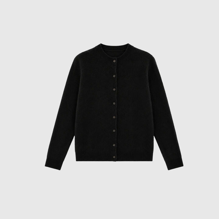 Roselle Knit Cardigan - Black