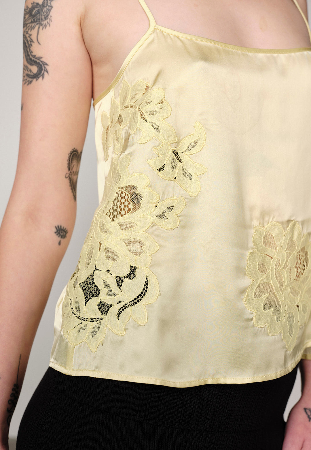 Frida Top, Pale Lime