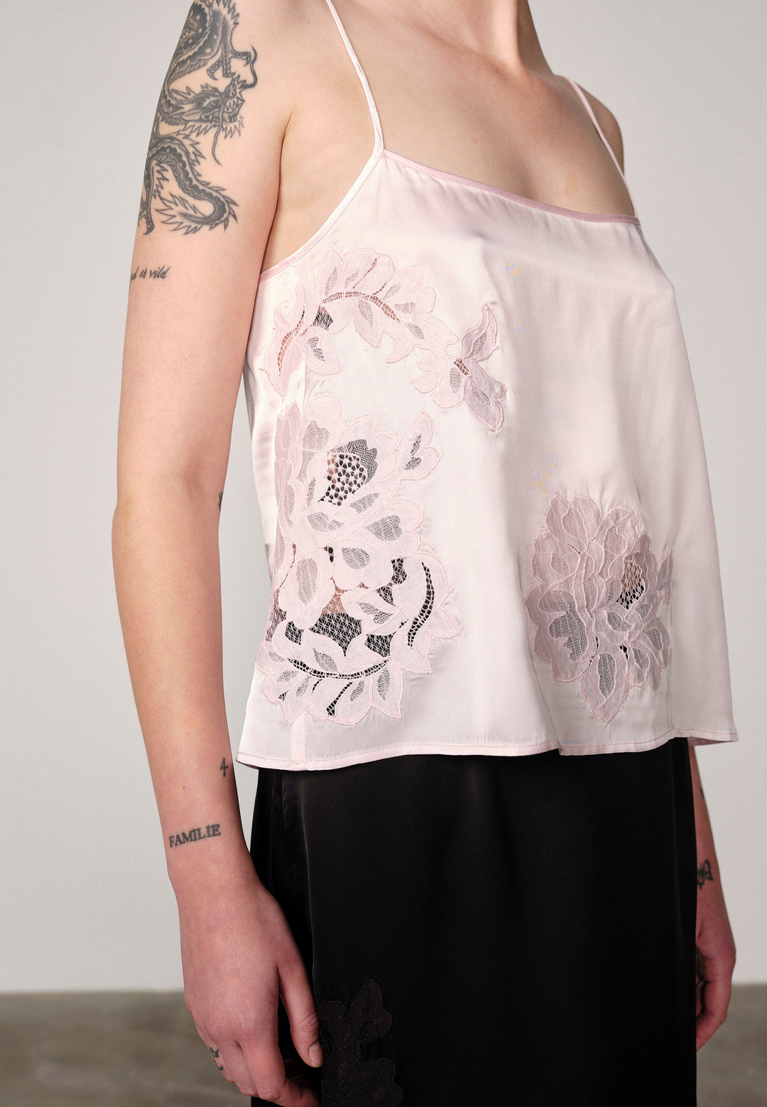 Frida Top, Pale Pink