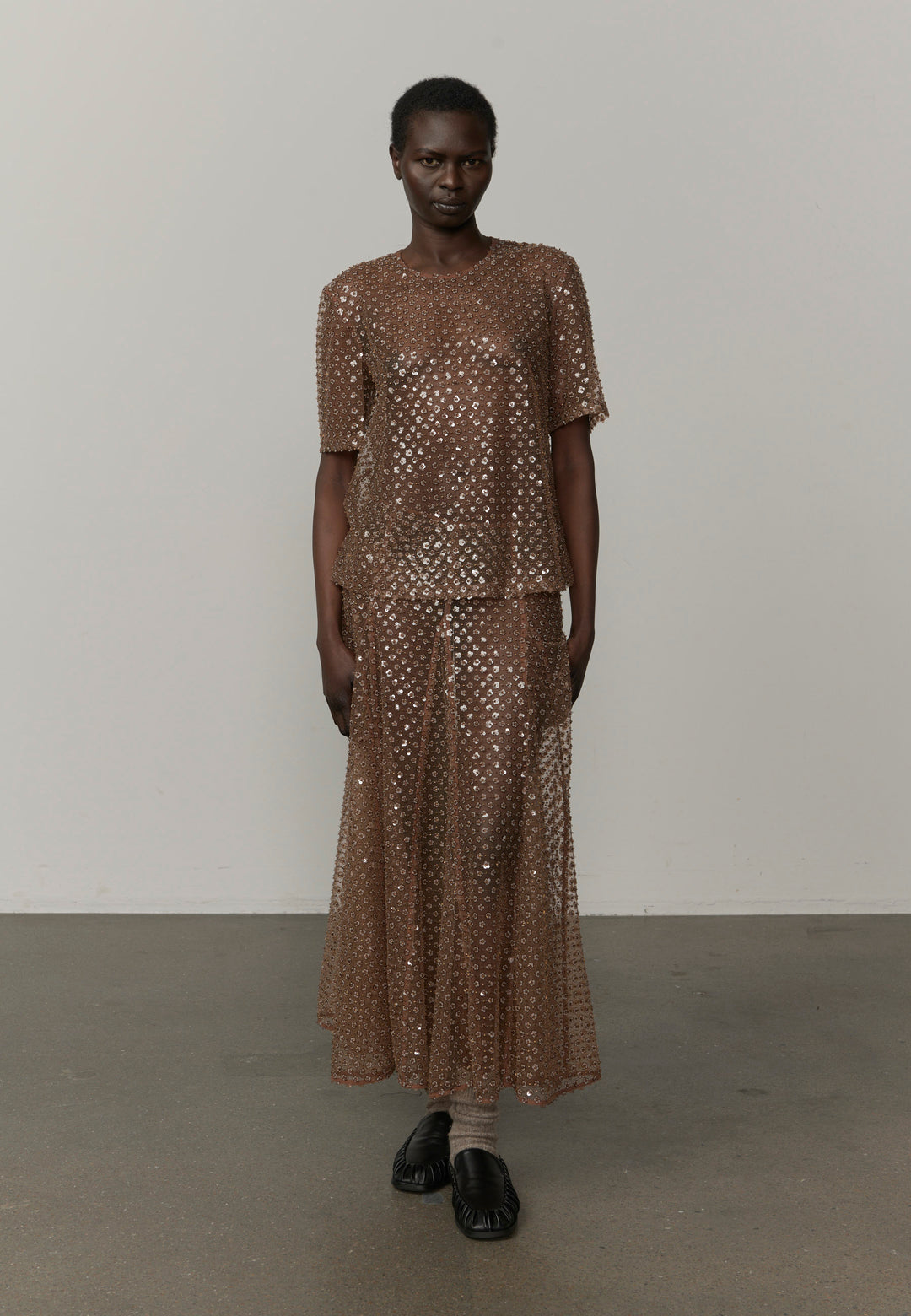 Greta Skirt - Copper