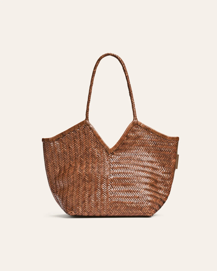 Humi Leather Bag, Taupe