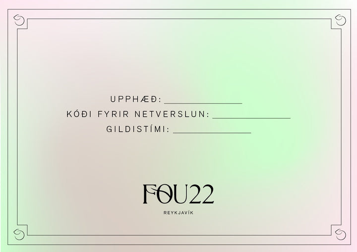FOU22 GJAFABRÉF