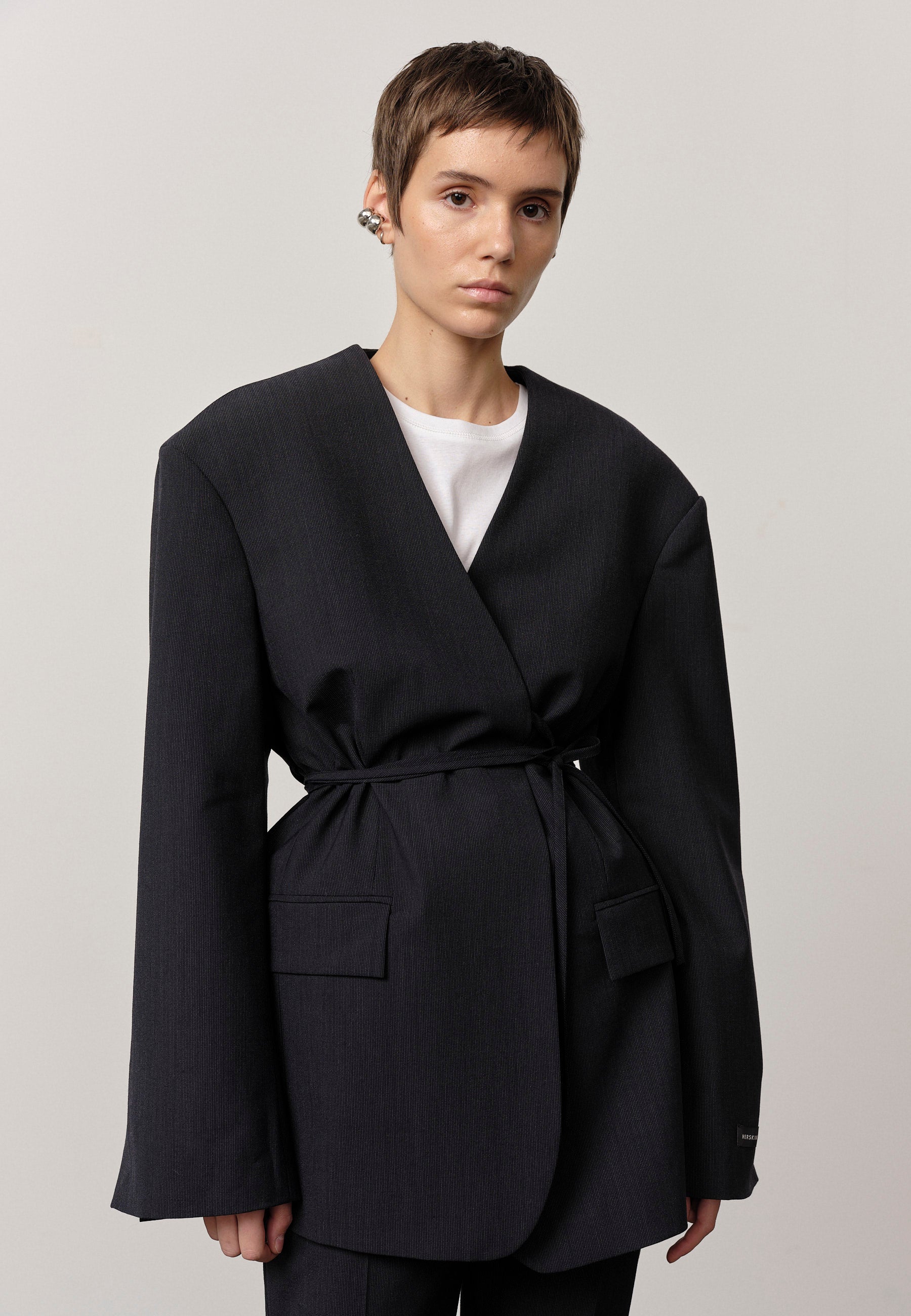 Indiana Blazer, Navy Melange