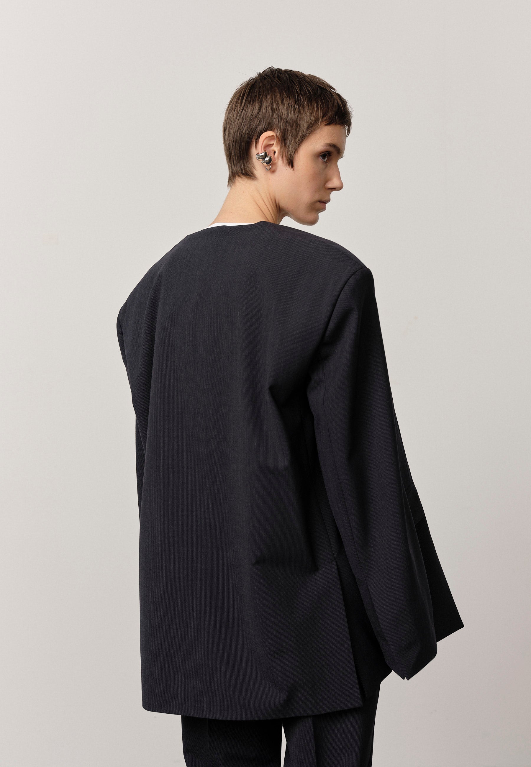 Indiana Blazer, Navy Melange