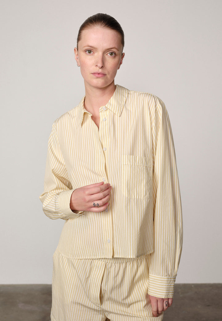 Jovelle Shirt, Yellow Stripe