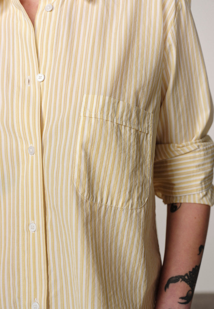 Jovelle Shirt, Yellow Stripe