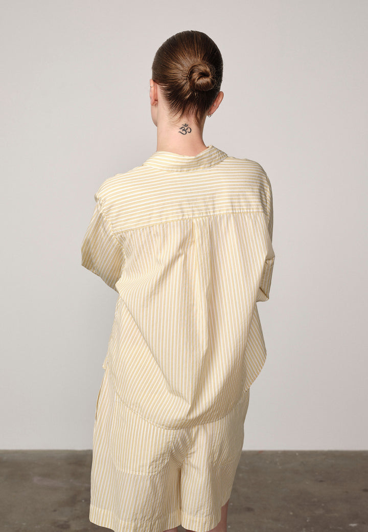 Jovelle Shirt, Yellow Stripe