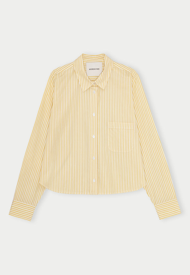 Jovelle Shirt, Yellow Stripe