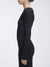 Pre-loved I Q Nova Slash neck Top, Black