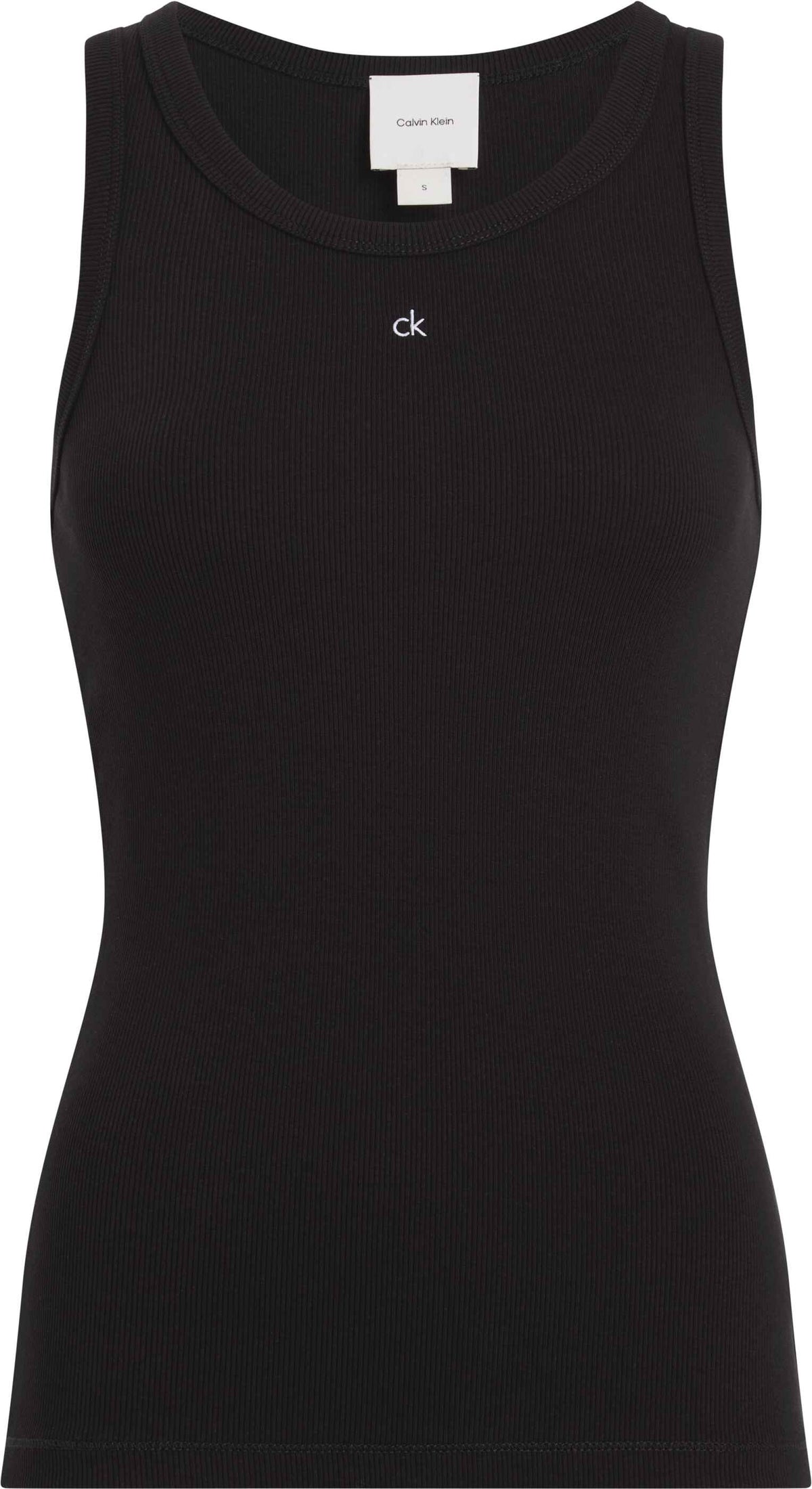CK Graphic Rib Tee, Black