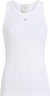 CK Graphic Rib Tank, White