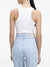 CK Graphic Rib Tank, White
