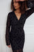 Kameyella Dress, Black Print