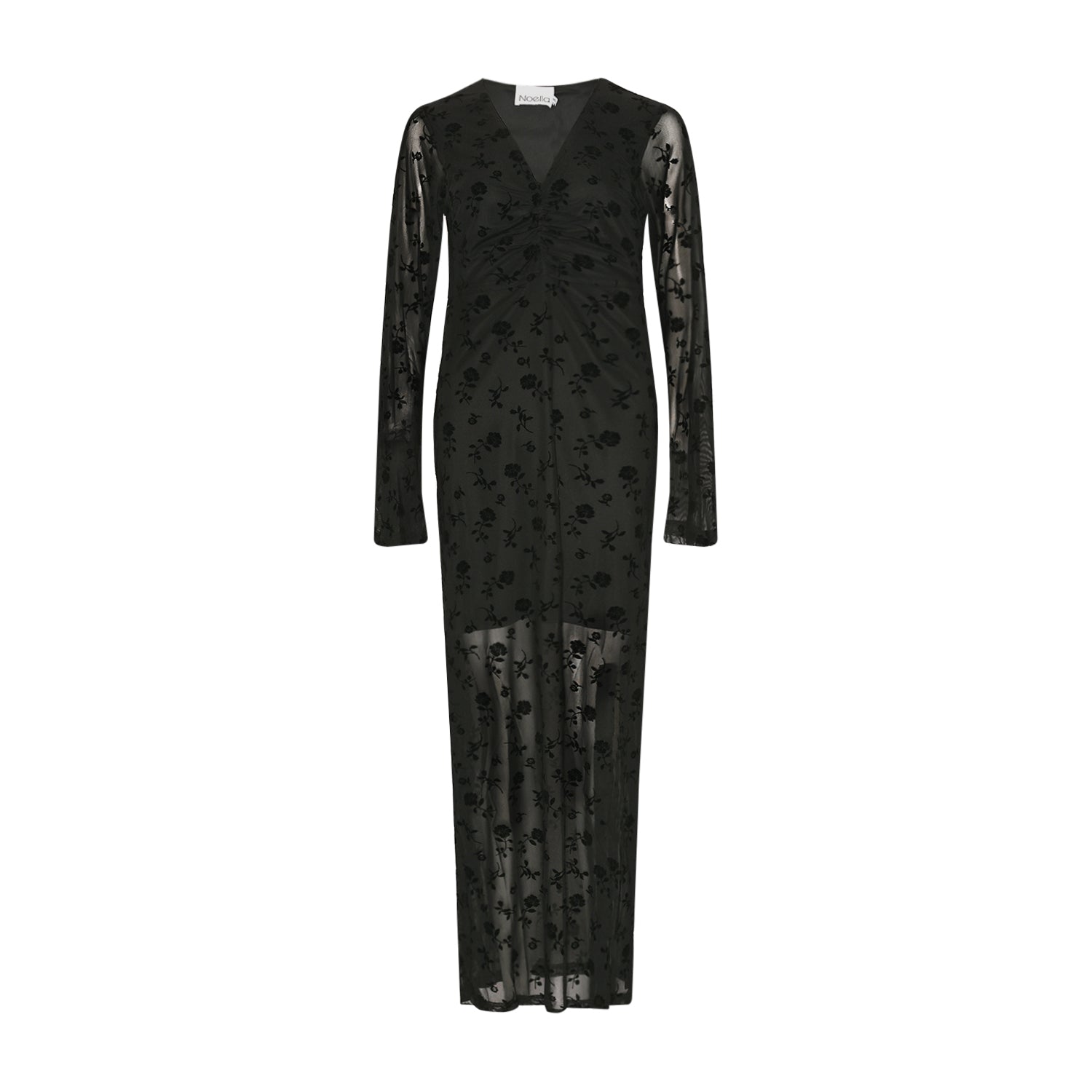 Kameyella Dress, Black Print