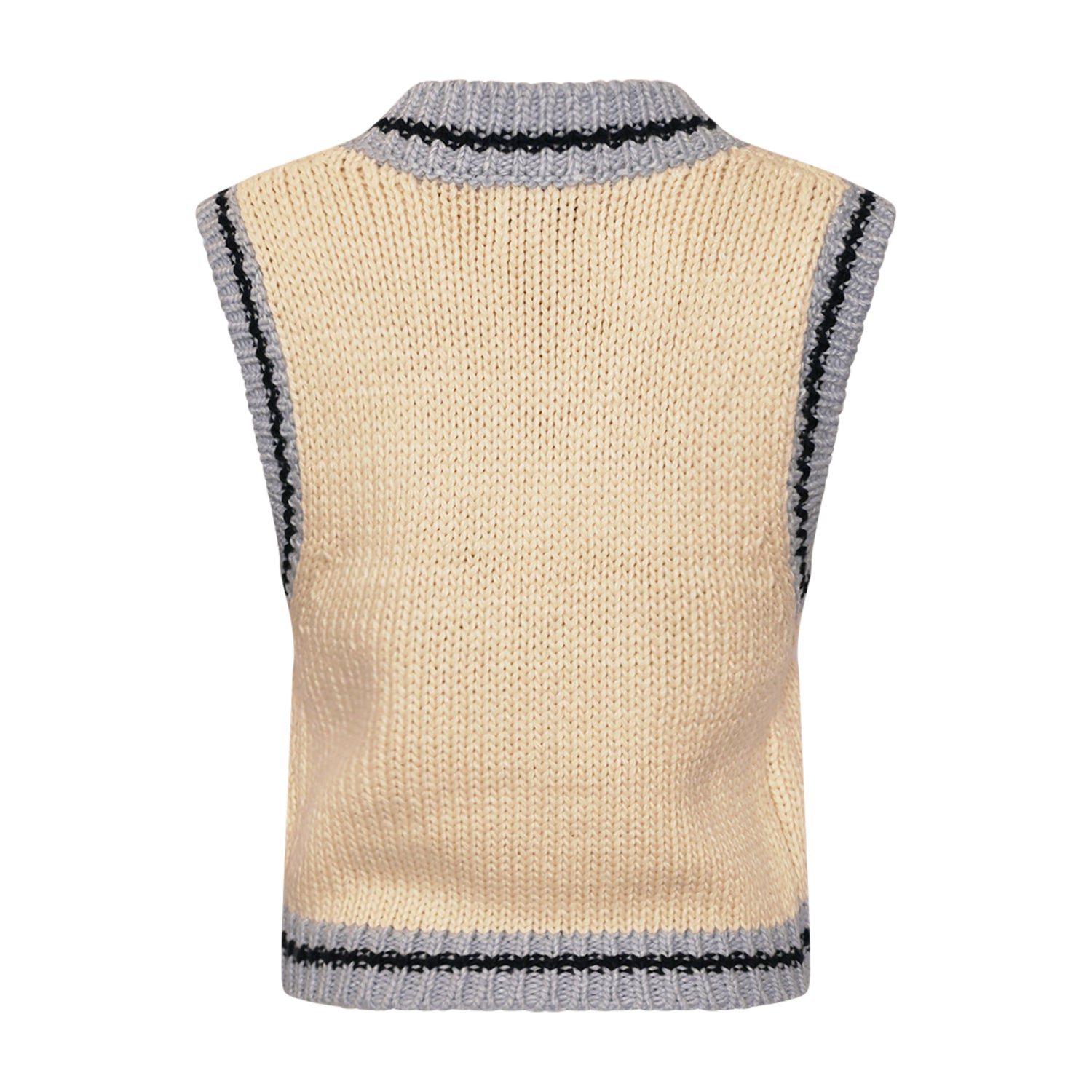 Kayanna Knit Vest, Blue
